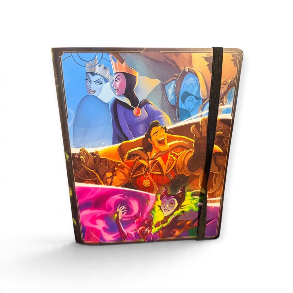 Disney Lorcana Villains Card Portfolio Binder Holds 252 Cards NEW